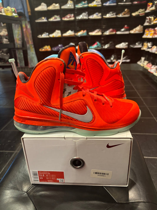 Nike LeBron 9 Big Bang Size 11.5 Men’s Shoes $250