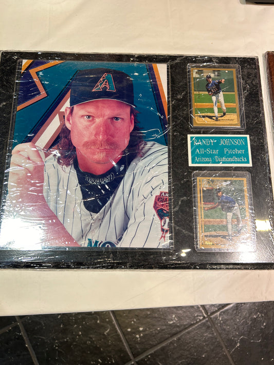 Vintage Arizona Diamondbacks Randy Johnson Plaque