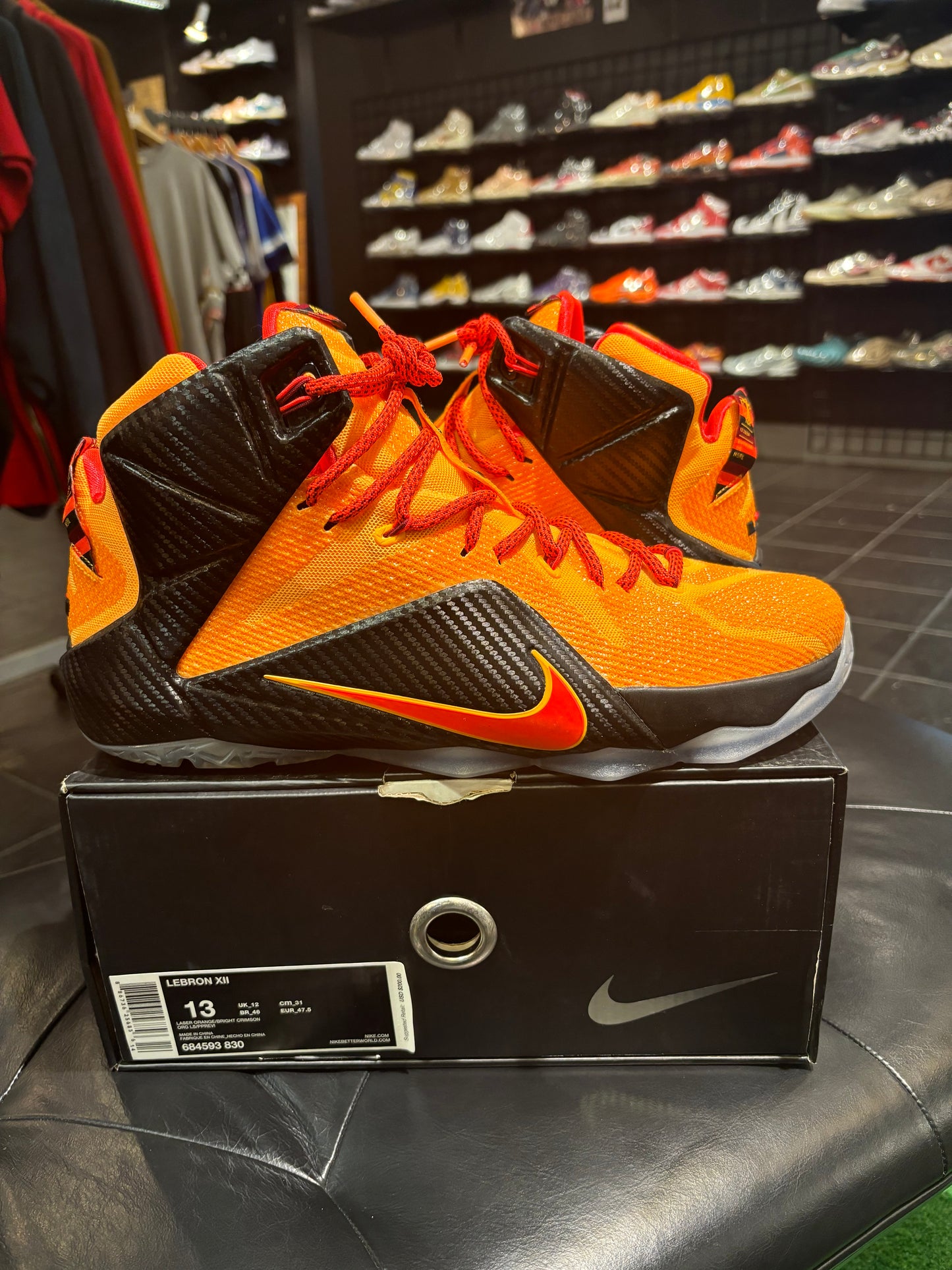 Nike LeBron 12 Cle Size 13 Men’s Shoes $240