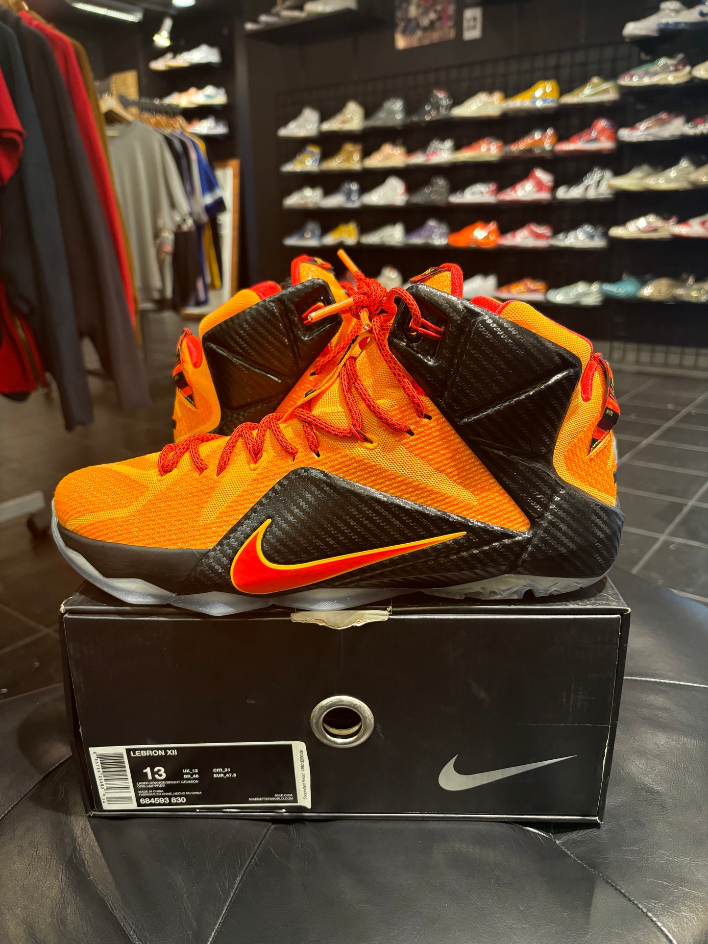 Nike LeBron 12 Cle Size 13 Men’s Shoes $240