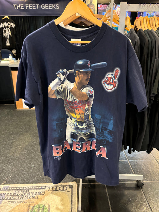 Vintage Cleveland Indians Baerga Large $80