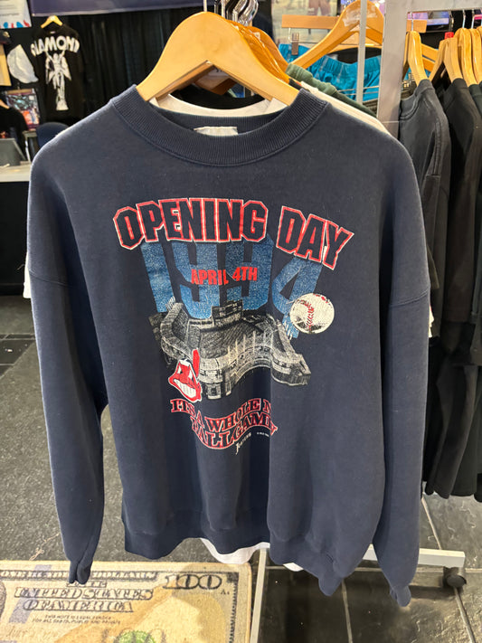 Vintage Cleveland Indians Opening Day Crew XL $40