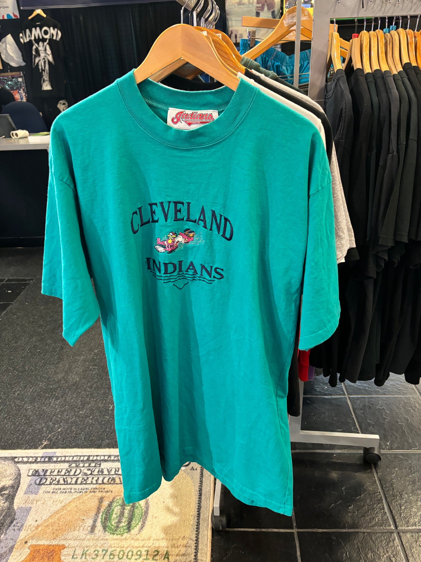 Vintage Cleveland Indians Slider Teal $80