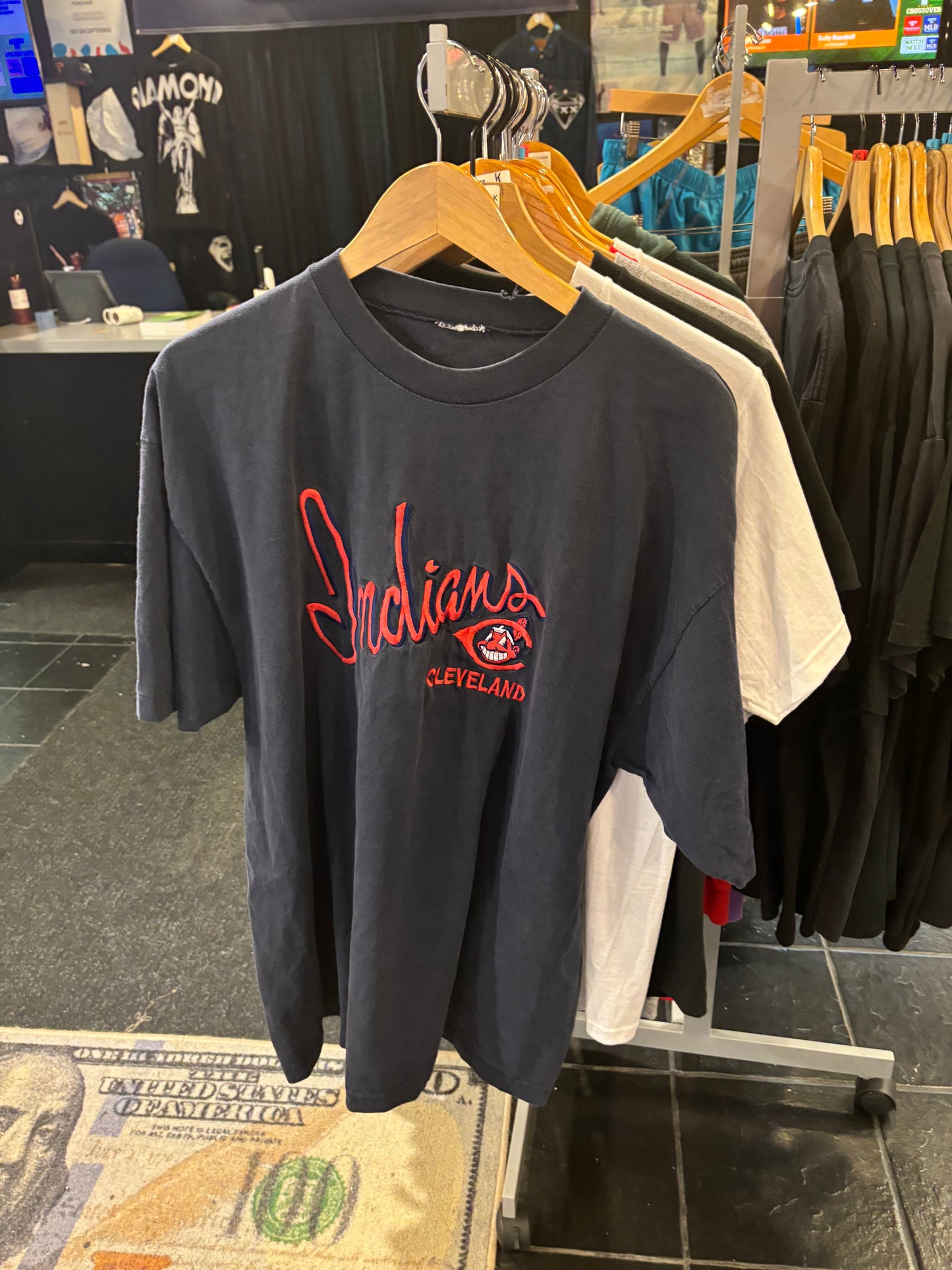 Vintage Cleveland Indians Shirt Monogram $30