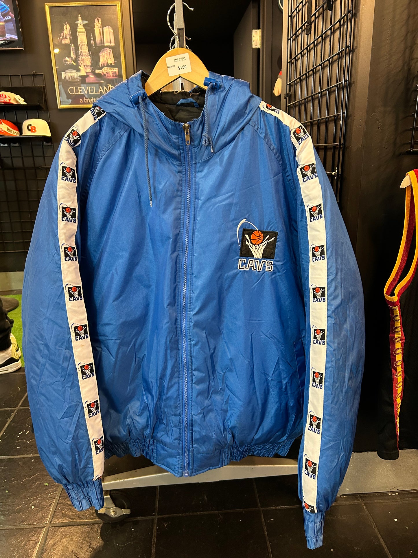 Cavs Puffer Coat size XL