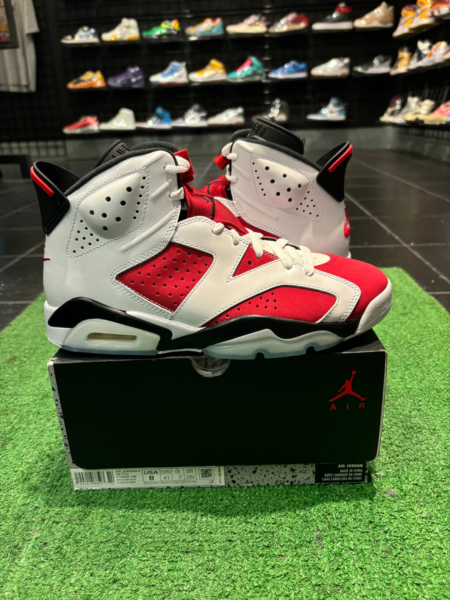 Air Jordan 6 Carmine Size 8 Men’s Shoes $250