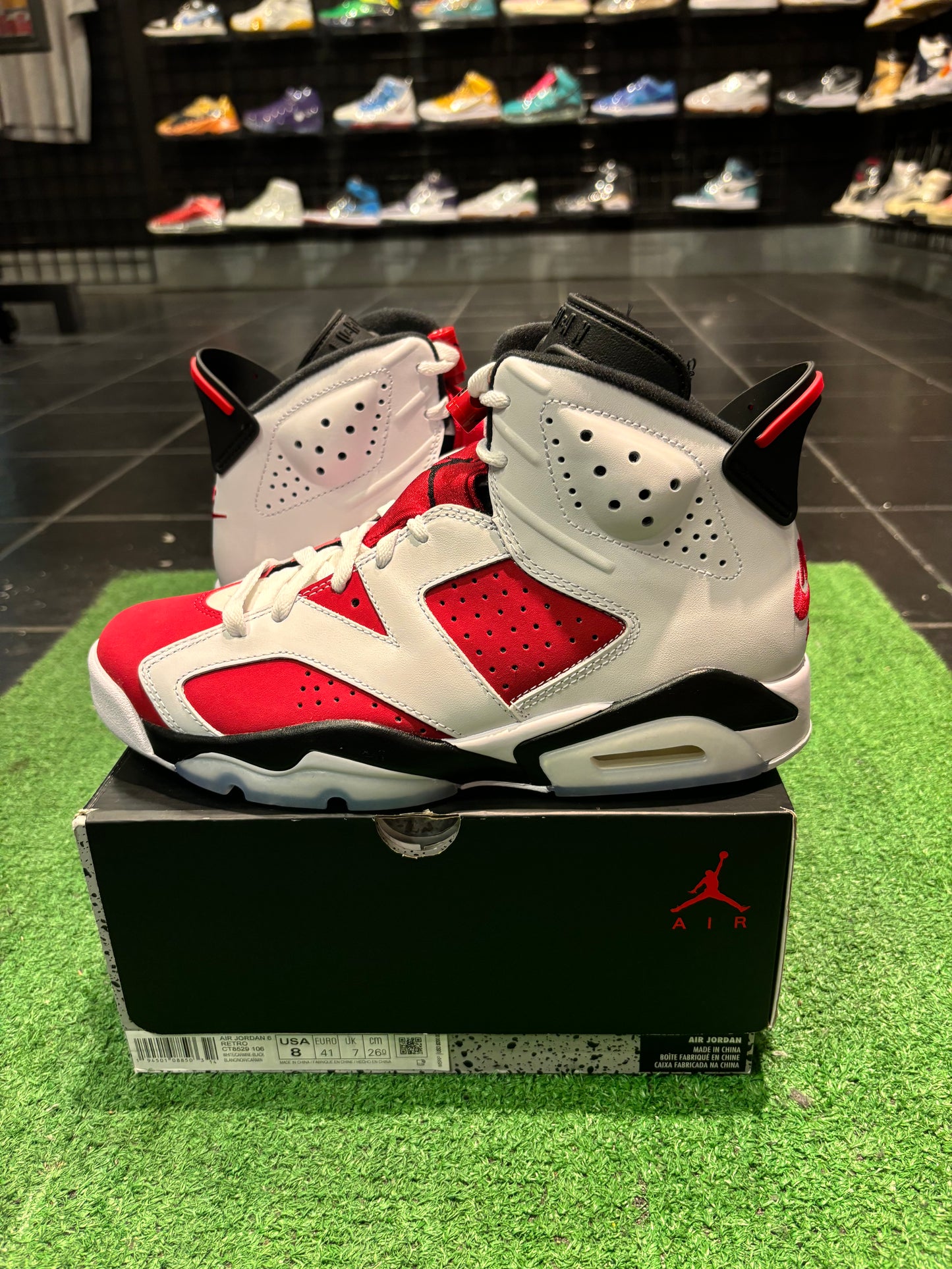 Air Jordan 6 Carmine Size 8 Men’s Shoes $250