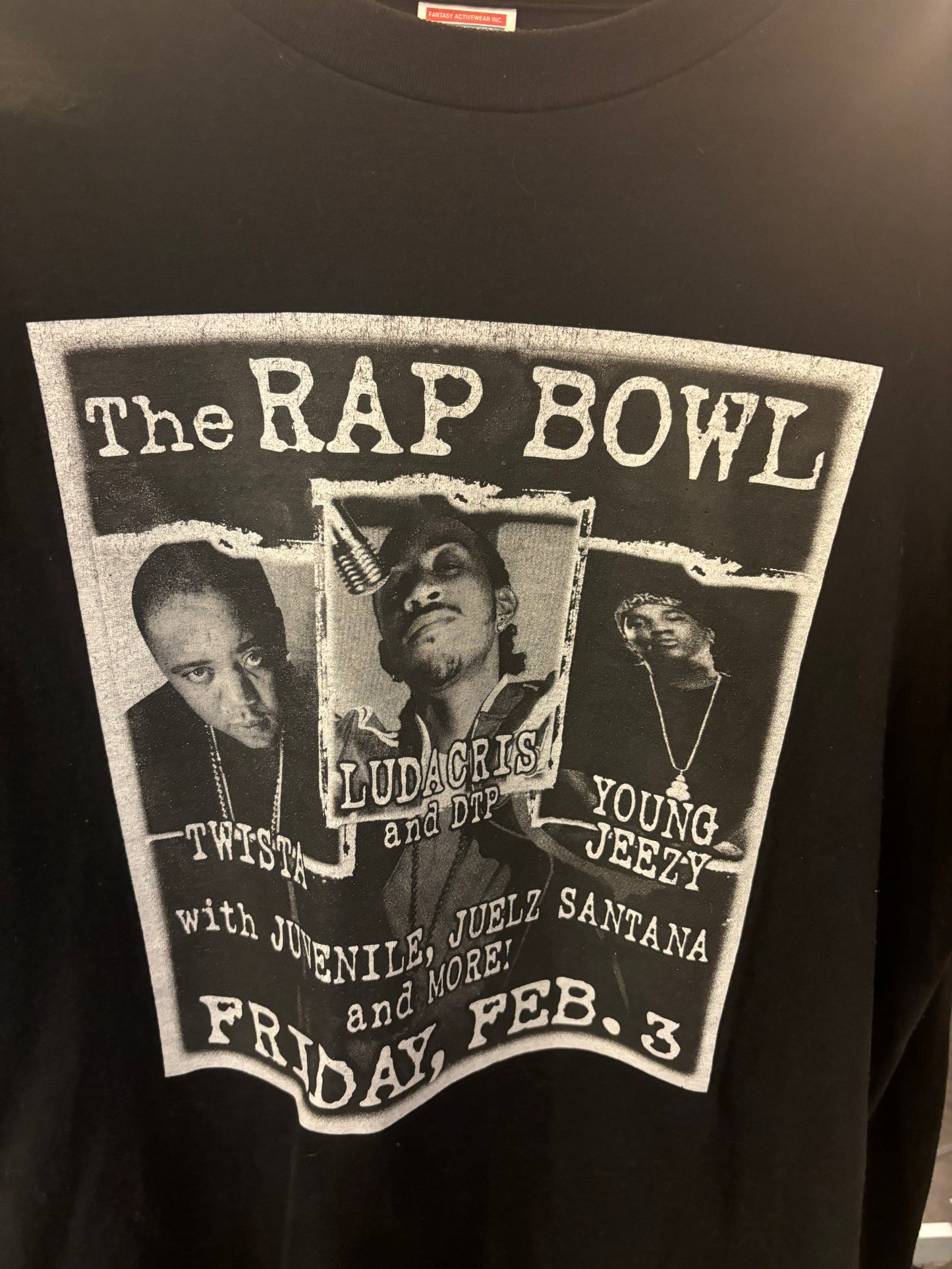 Vintage Rap Bowl Shirt Large $160