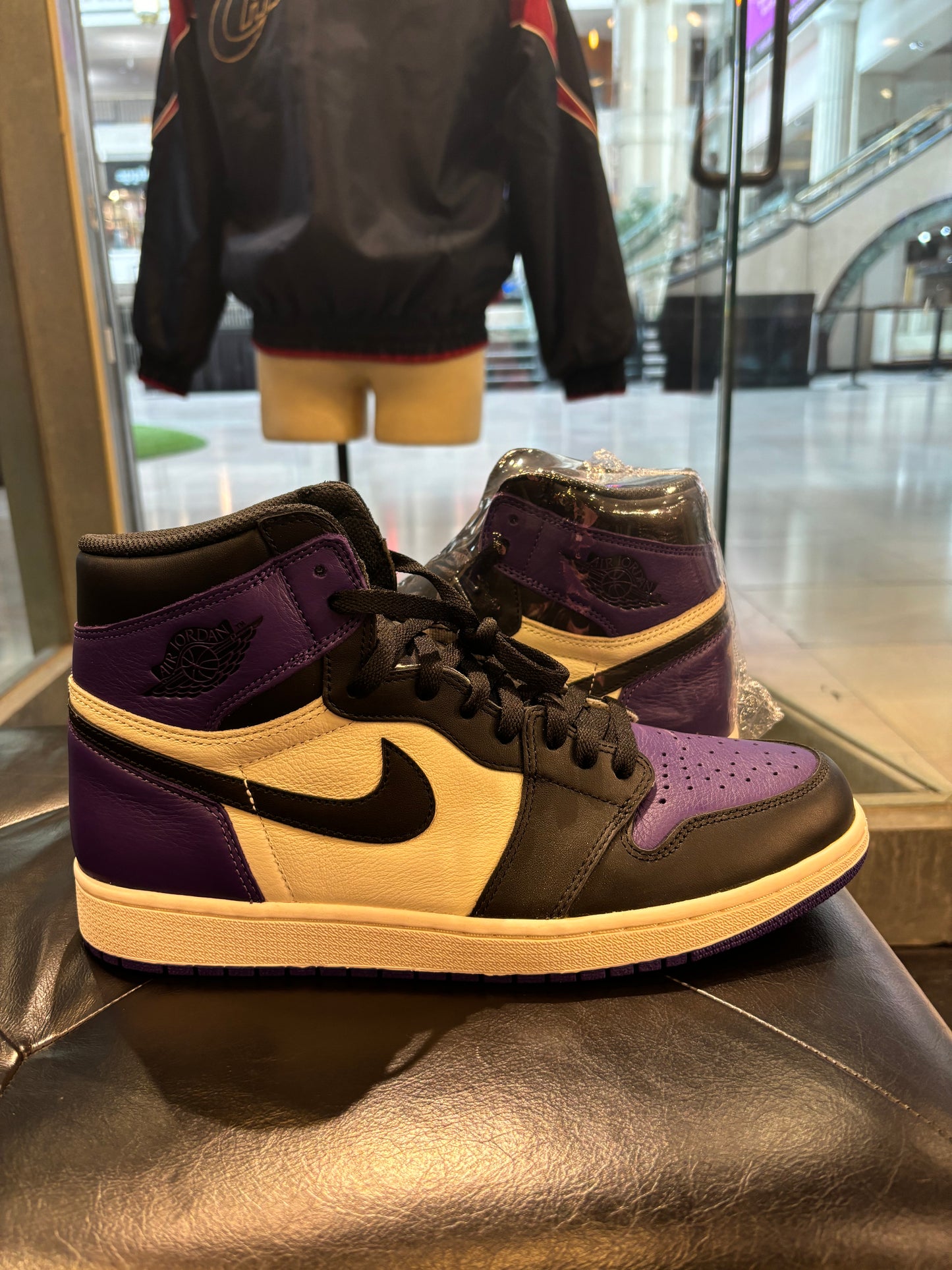 Air Jordan 1 Court Purple 1.0 Size 12 Mens Shoes No Box &250