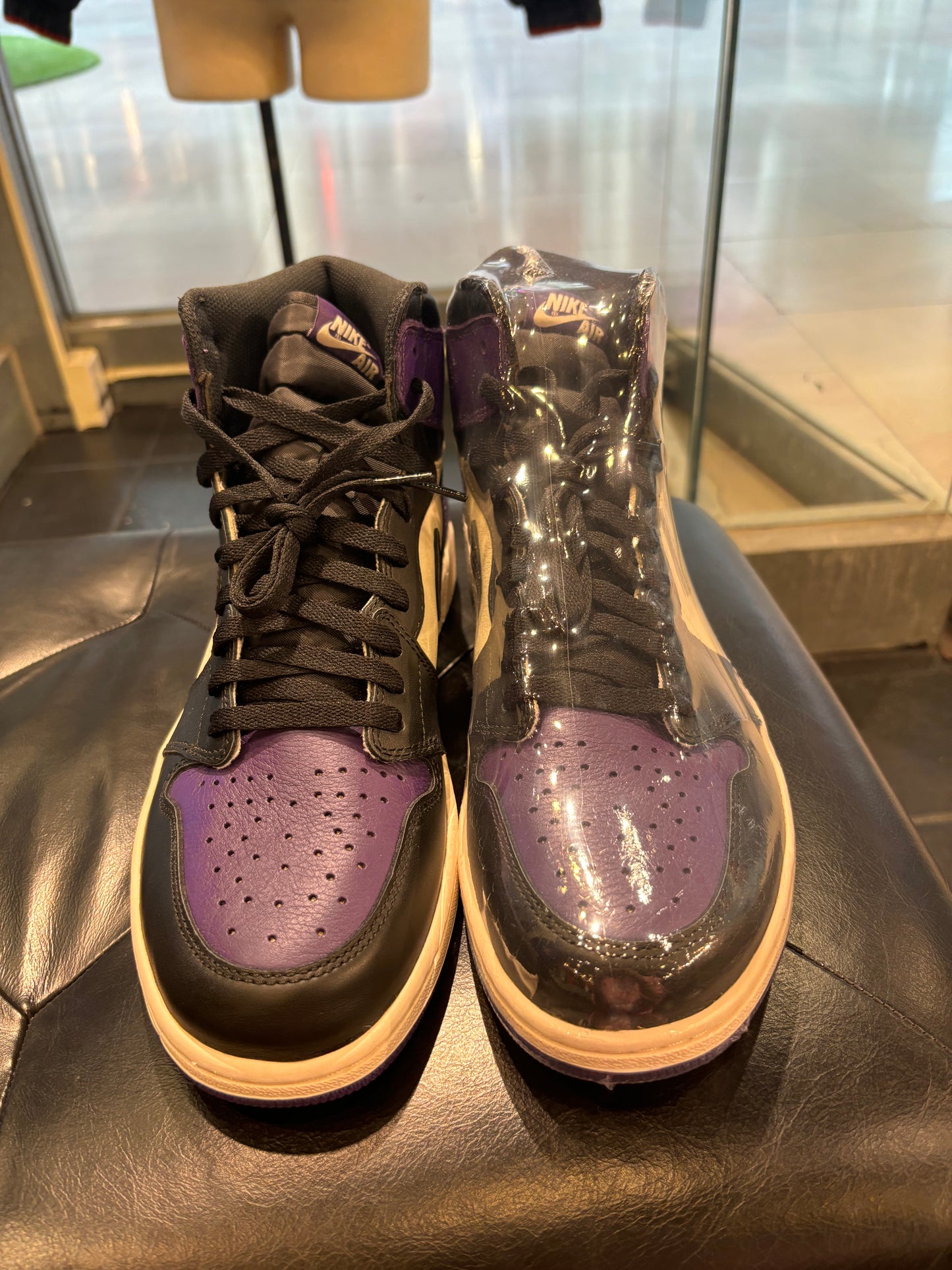 Air Jordan 1 Court Purple 1.0 Size 12 Mens Shoes No Box &250