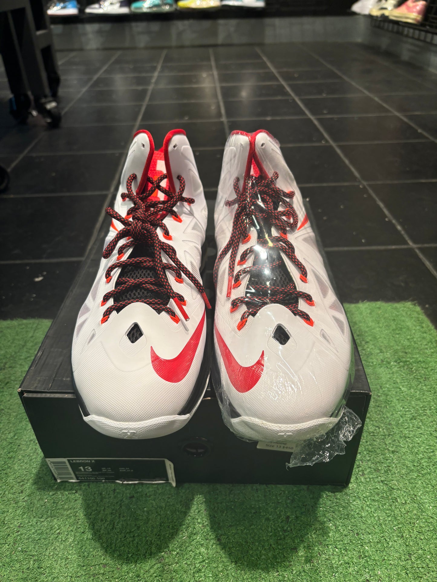 Nike LeBron 10 Home Size 13 Mens Shoes $300