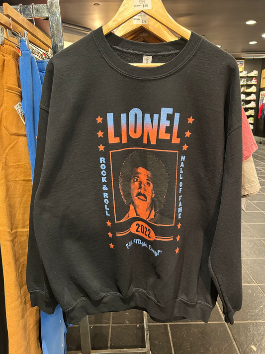 Lionel Richie Rock & Roll Hall of Fame Crewneck size XL