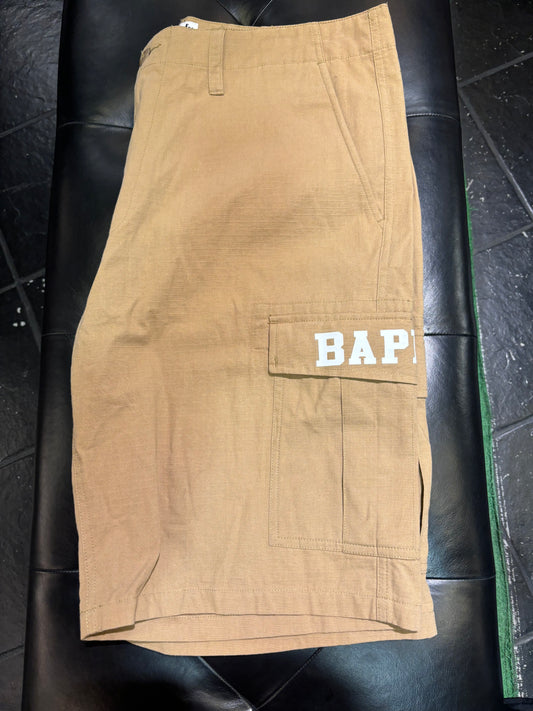 Bape Khaki Shorts Sz XL