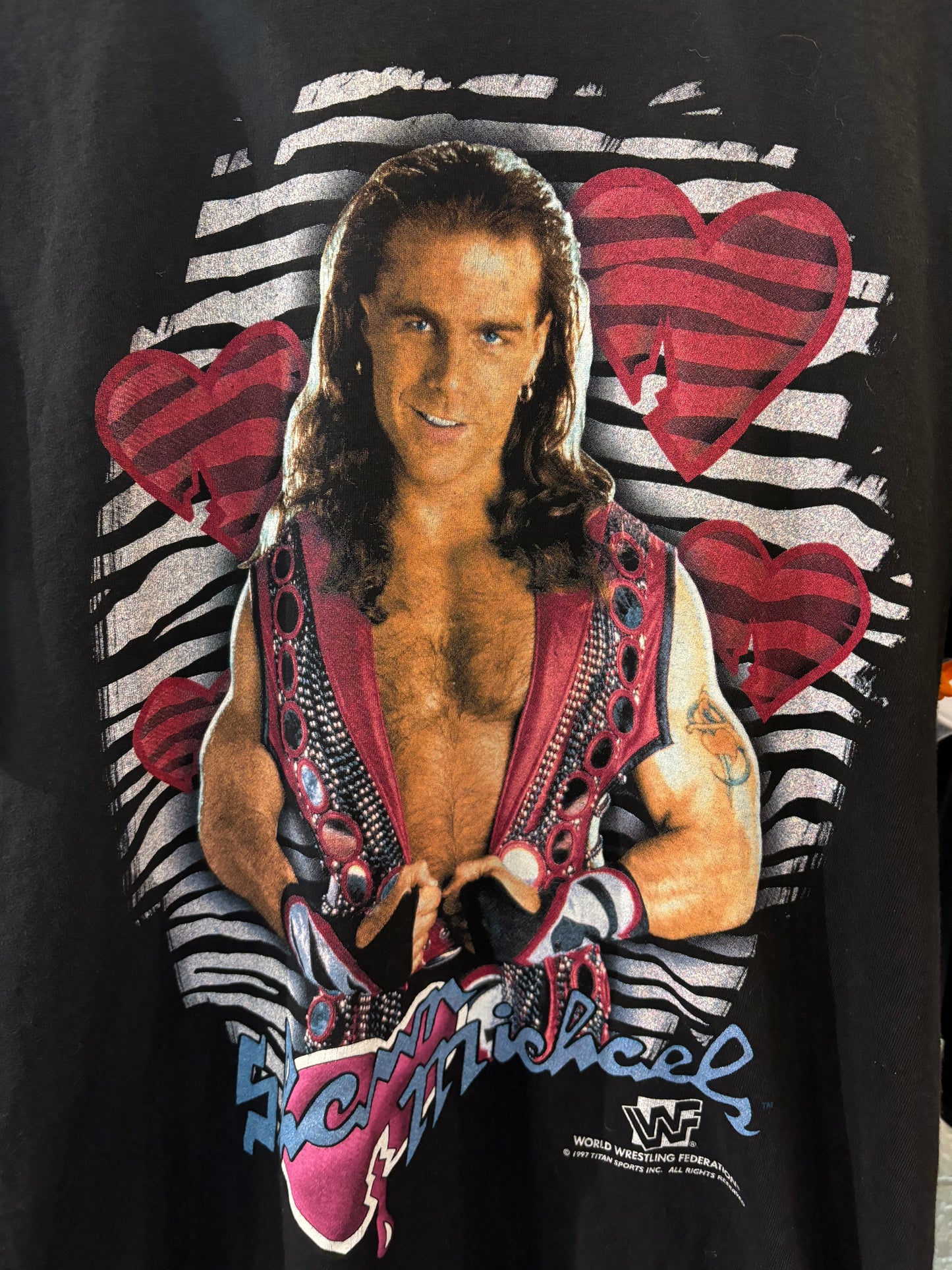 Vintage Shawn Michaels Shirt 1997 Large $220