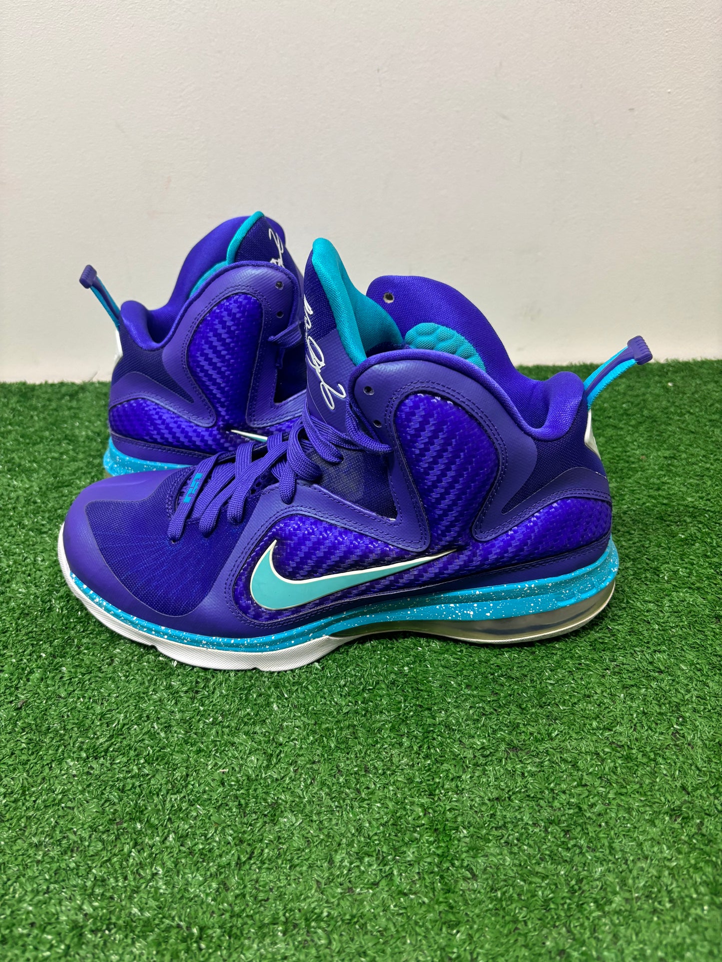 Nike LeBron 9 Hornets Size 10 Mens Shoes $150 Mens