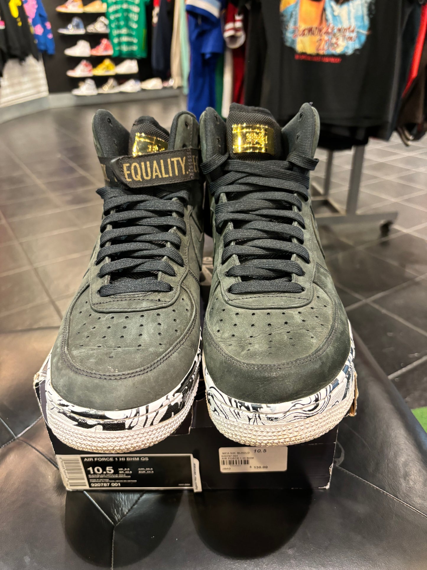 Men’s Nike AF1 BHM Equality Sz 10.5 $180