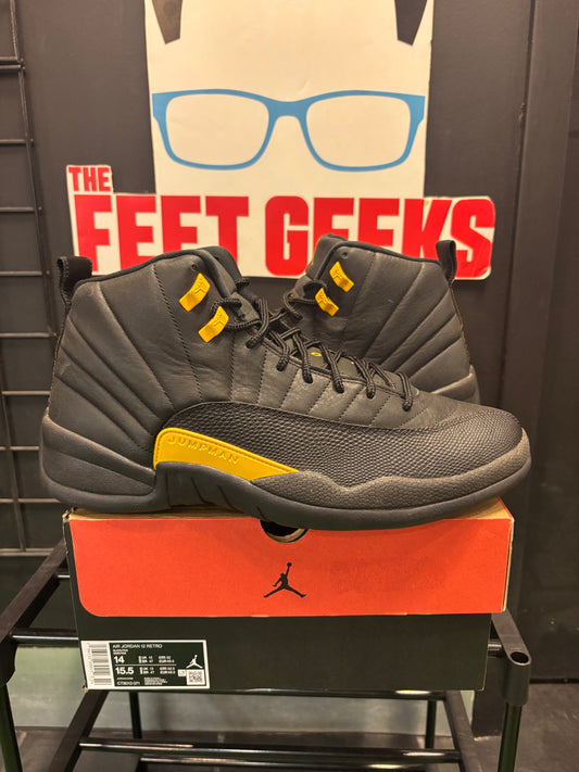 Air Jordan 12 Black Taxi Size 14 $180 Men’s