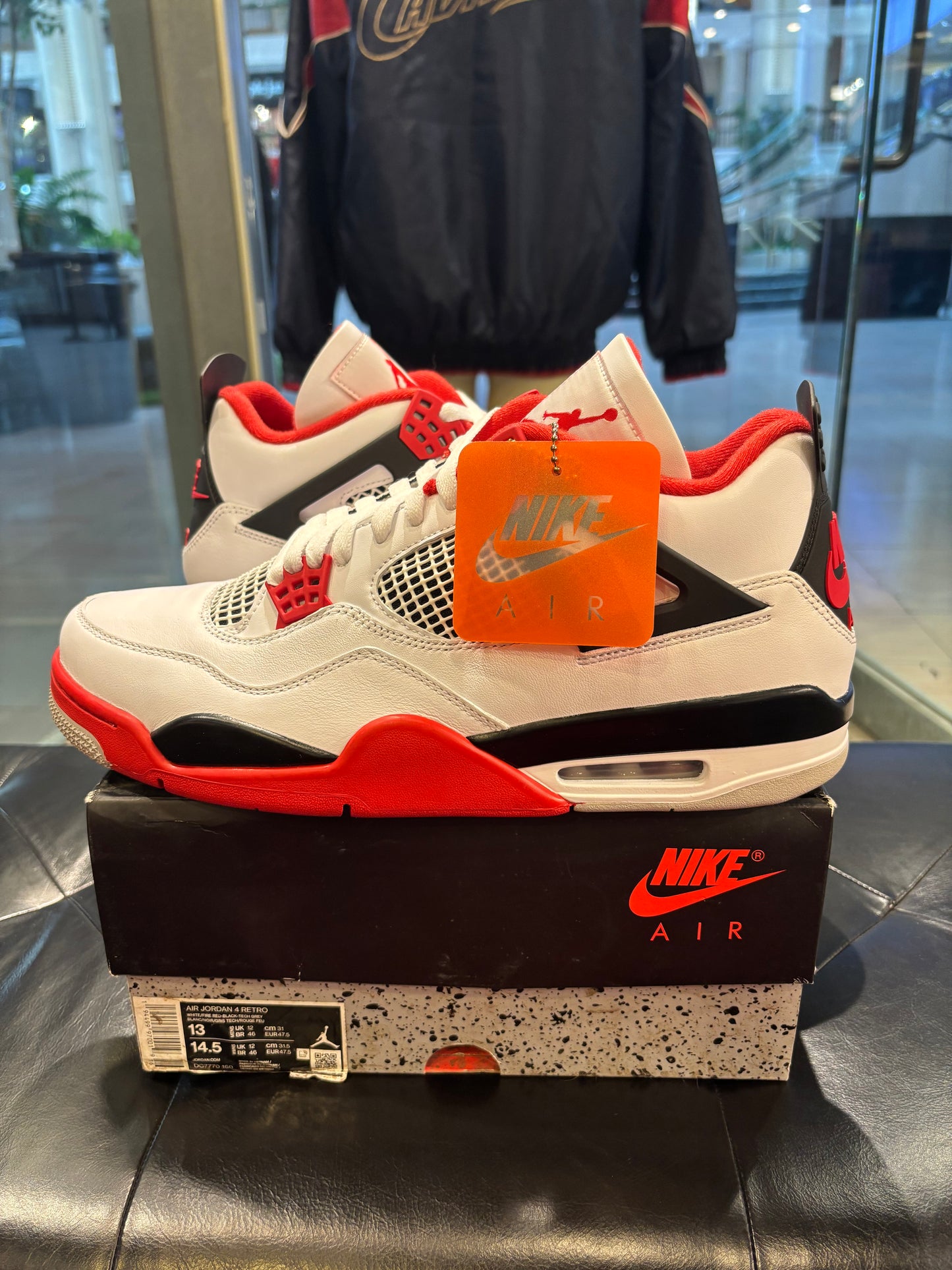 Air Jordan 4 Fire Red Size 13 Mens Shoes $300