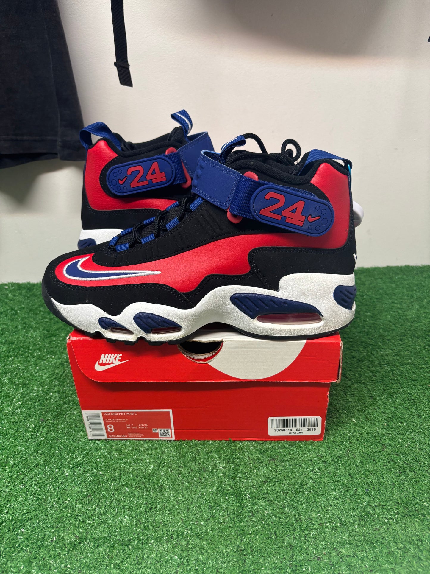 Nike Air Griffey Max 1 USA Black Size 8 $200