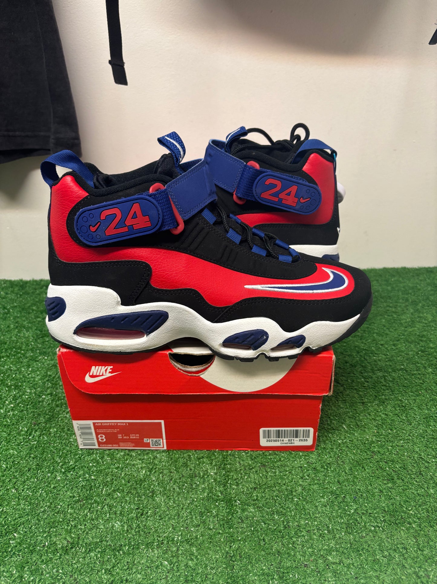 Nike Air Griffey Max 1 USA Black Size 8 $200