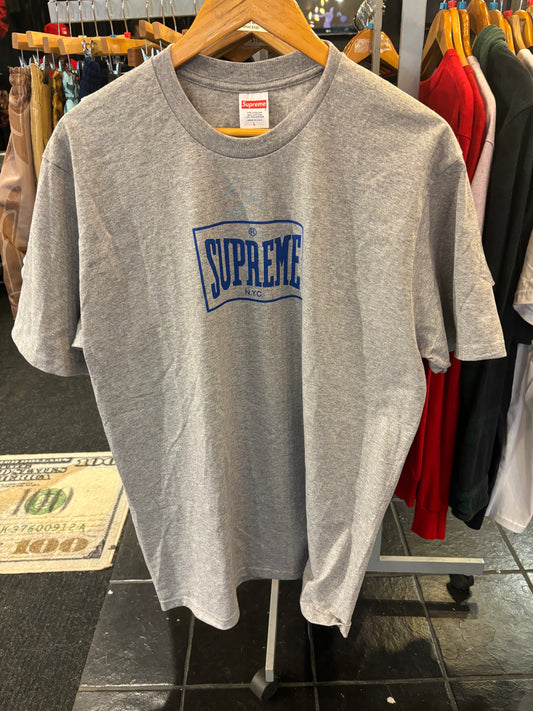 Men’s Supreme Grey Everlast Size S/M $100