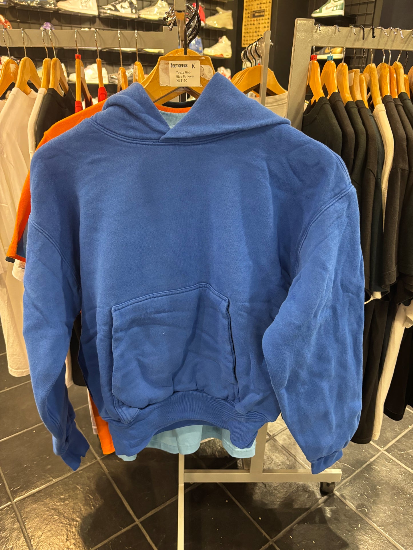 Yeezy Gap Blue XS Hoodie $100