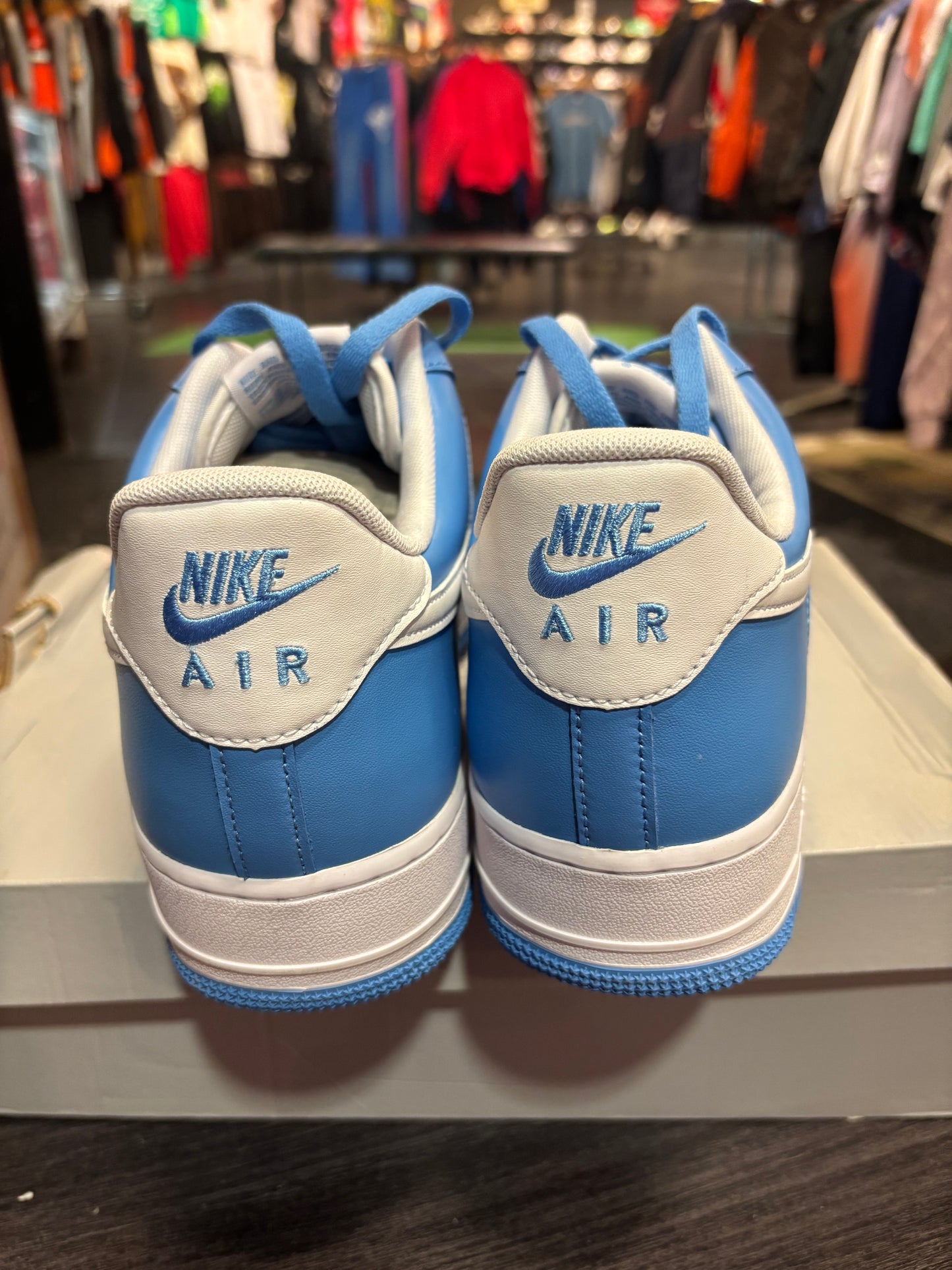 Nike Air Force 1 University Blue Size 14 Mens Shoes $140