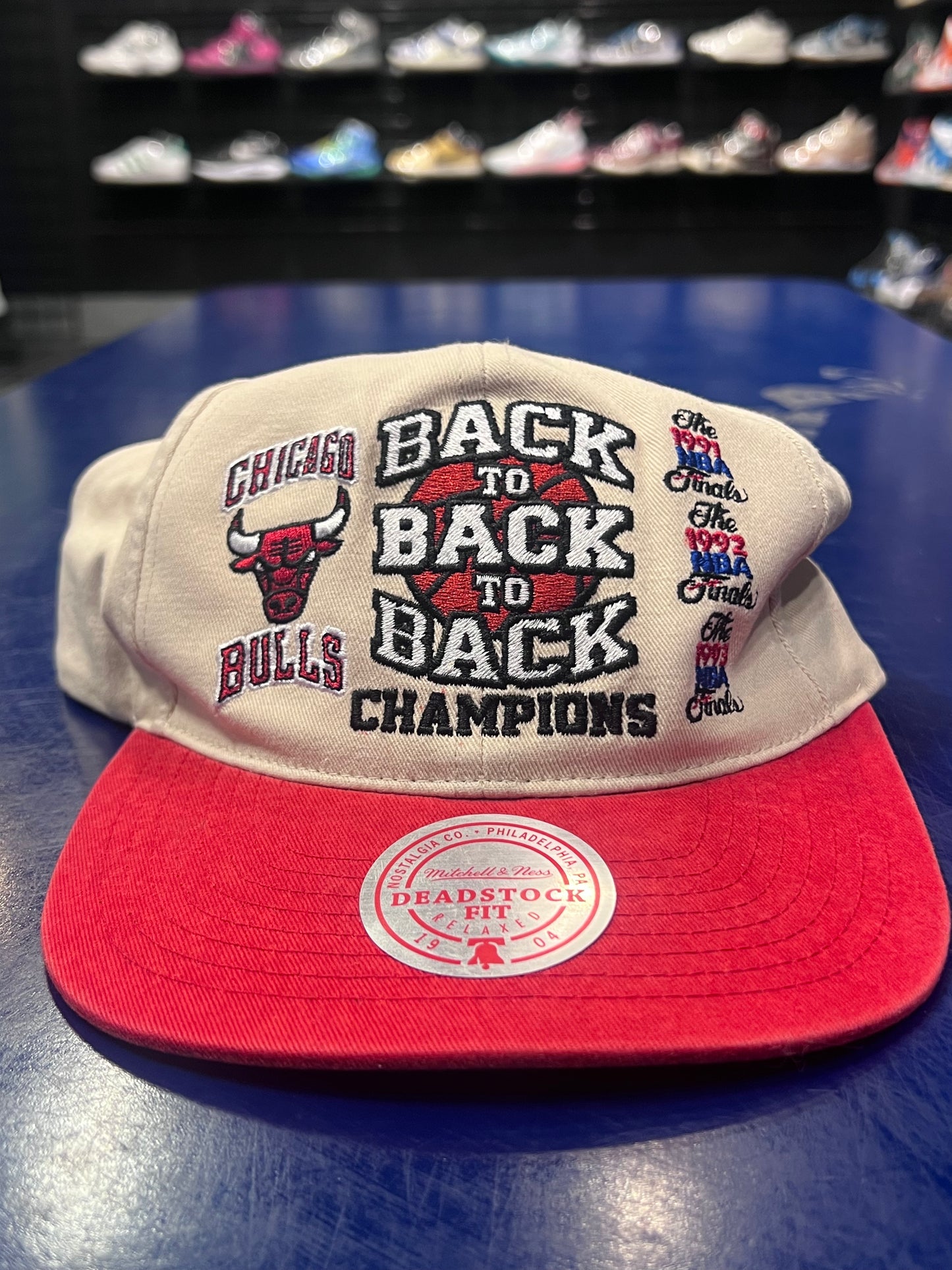 M&N Chicago Bulls Champions SnapBack