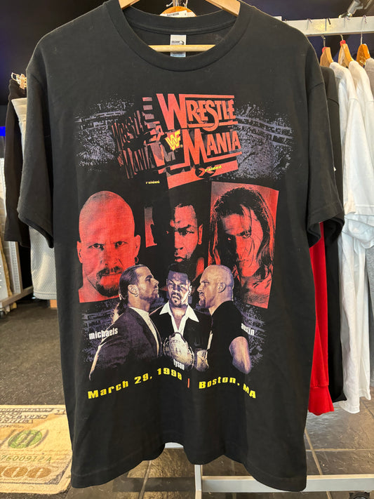 Vintage Bootleg Wrestle Mania Shirt Large $120