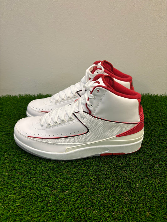 Air Jordan 2 White Red Size 12 No Box Men’s Shoes $240