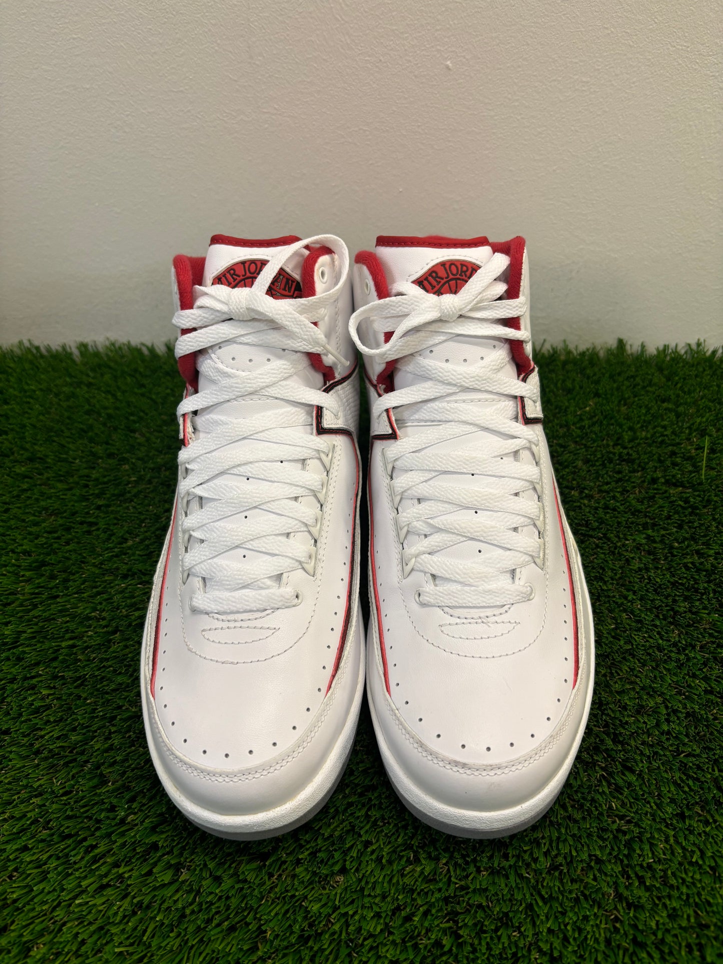 Air Jordan 2 White Red Size 12 No Box Men’s Shoes $240