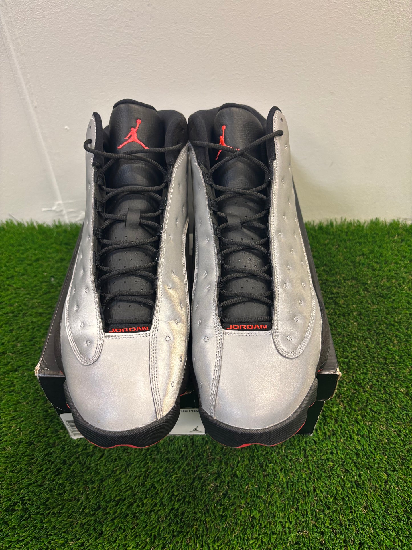 Air Jordan 13 3M Reflective Silver Sz 13 $260