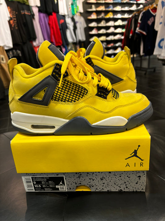 Air Jordan 4 Lightning Size 9 Men’s Shoes $170