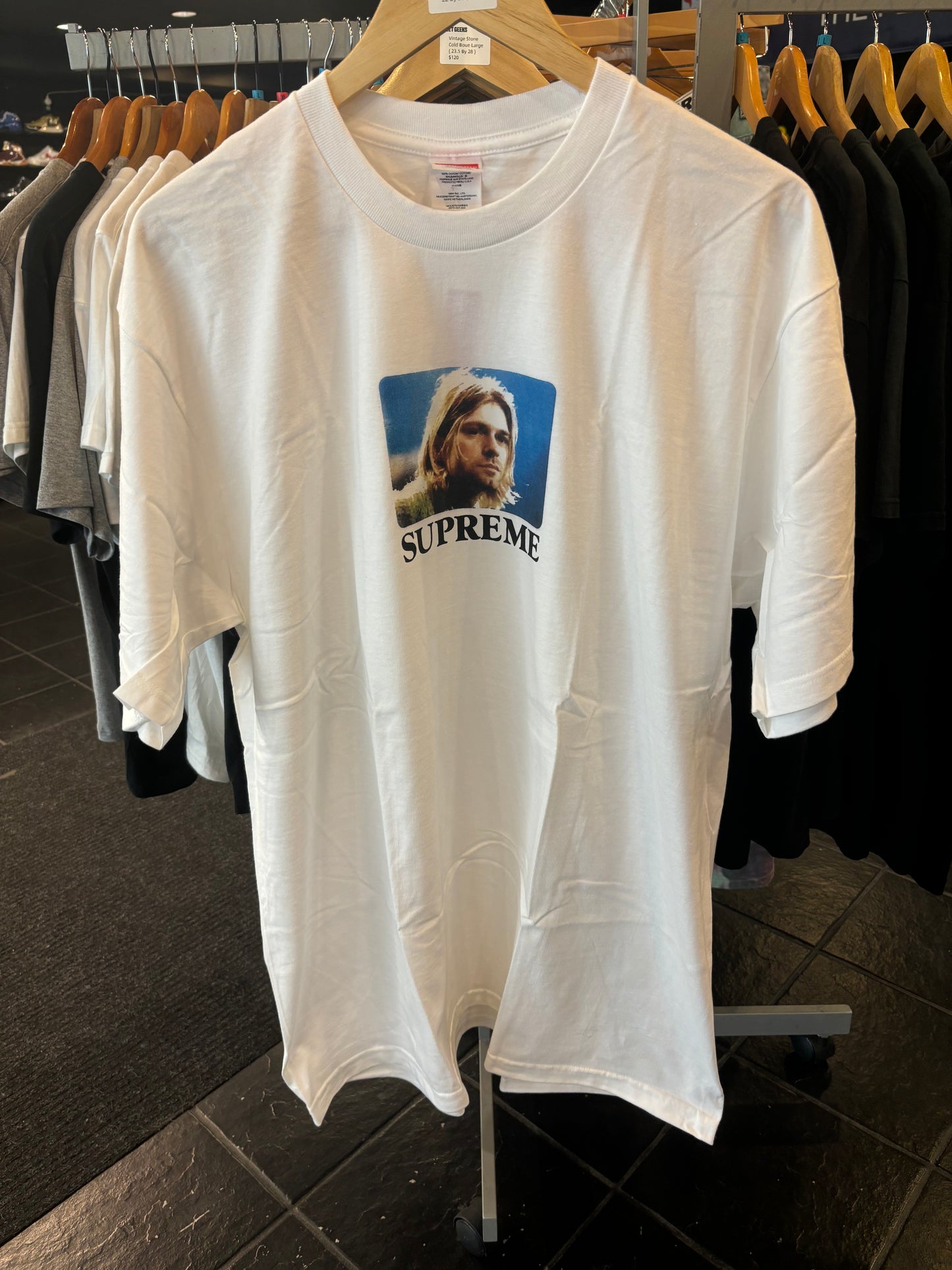 Supreme Kurt Cobain Tee XL $125