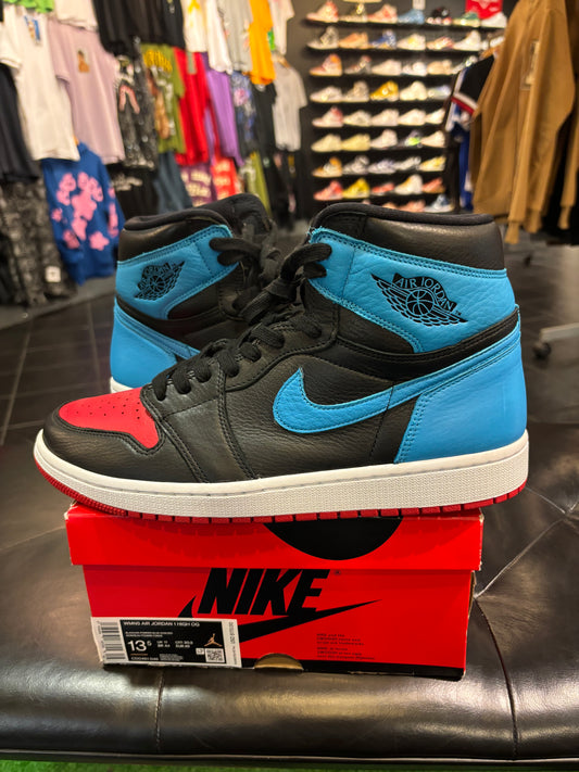 Air Jordan 1 Unc To Chi Size Mens Shoes $150