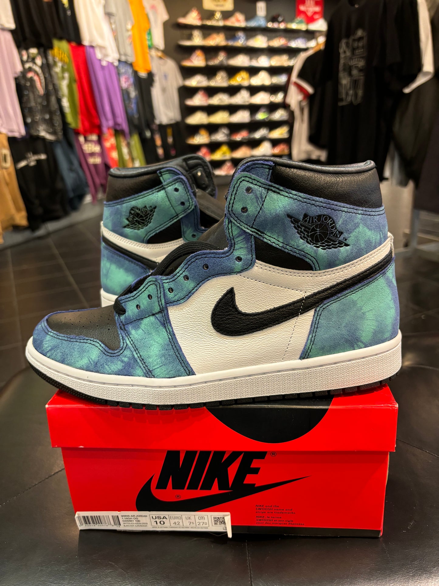 Jordan 1 Tie Dye 8.5 Men’s Shoes $180