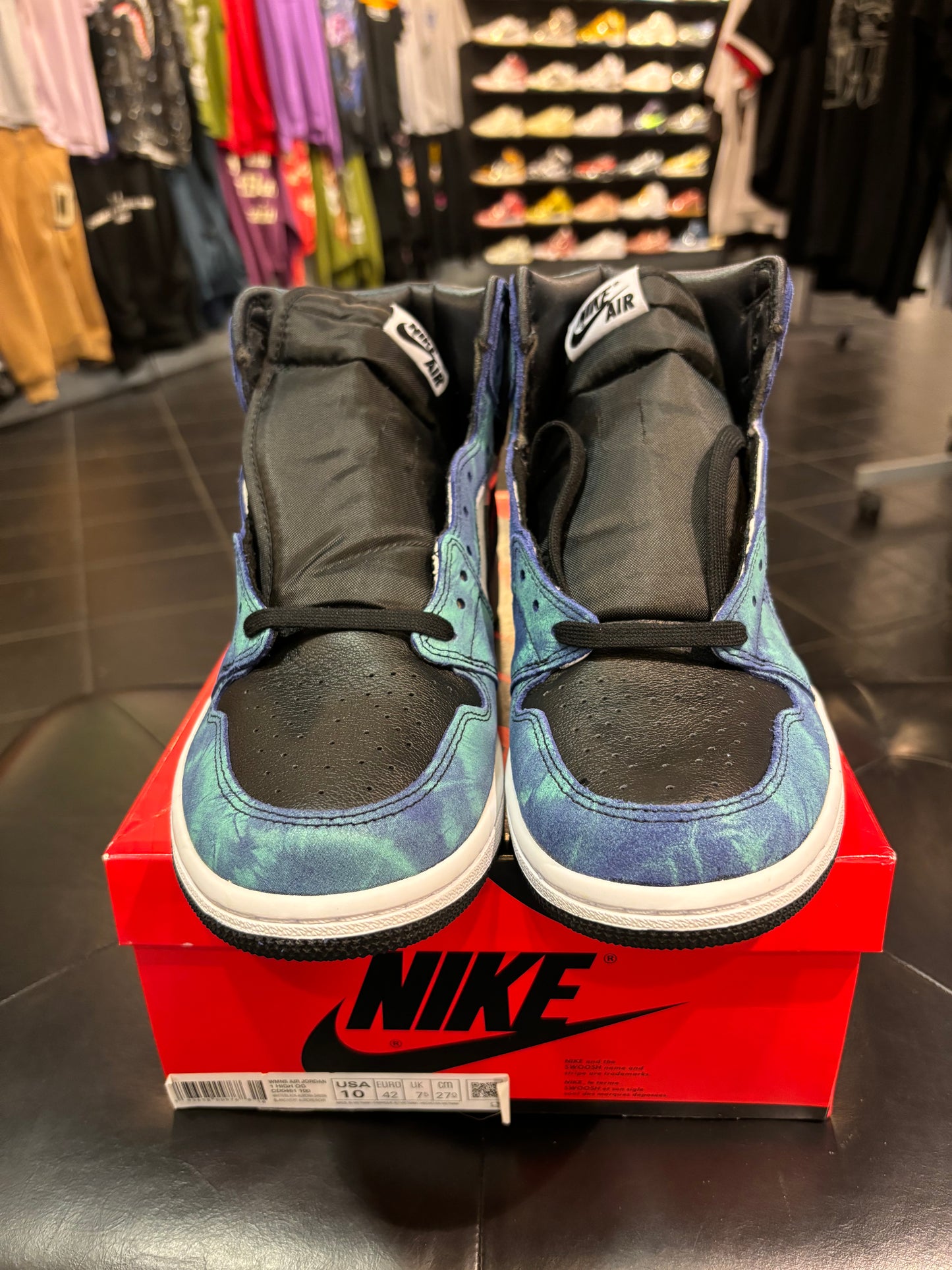 Jordan 1 Tie Dye 8.5 Men’s Shoes $180