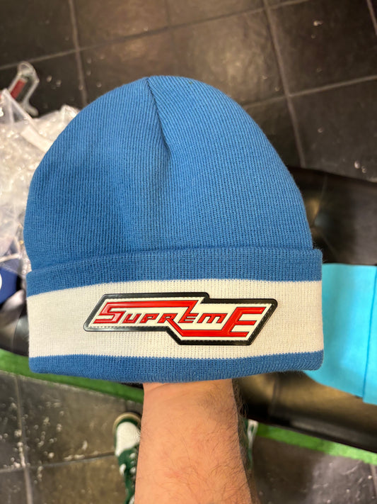 Supreme Beanie Blue / Red $120