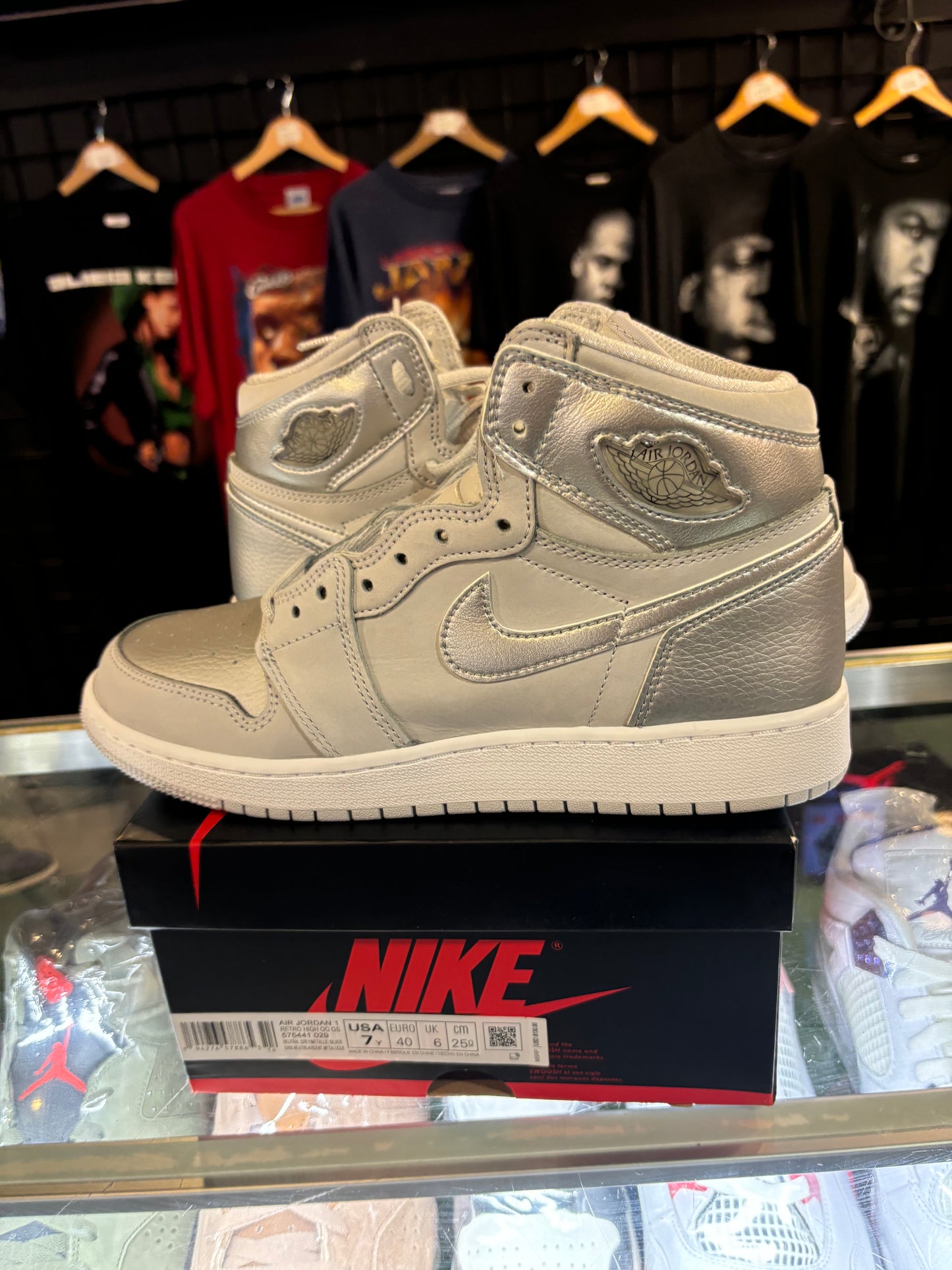 Jordan 1 Neutral Grey 7 GS $125