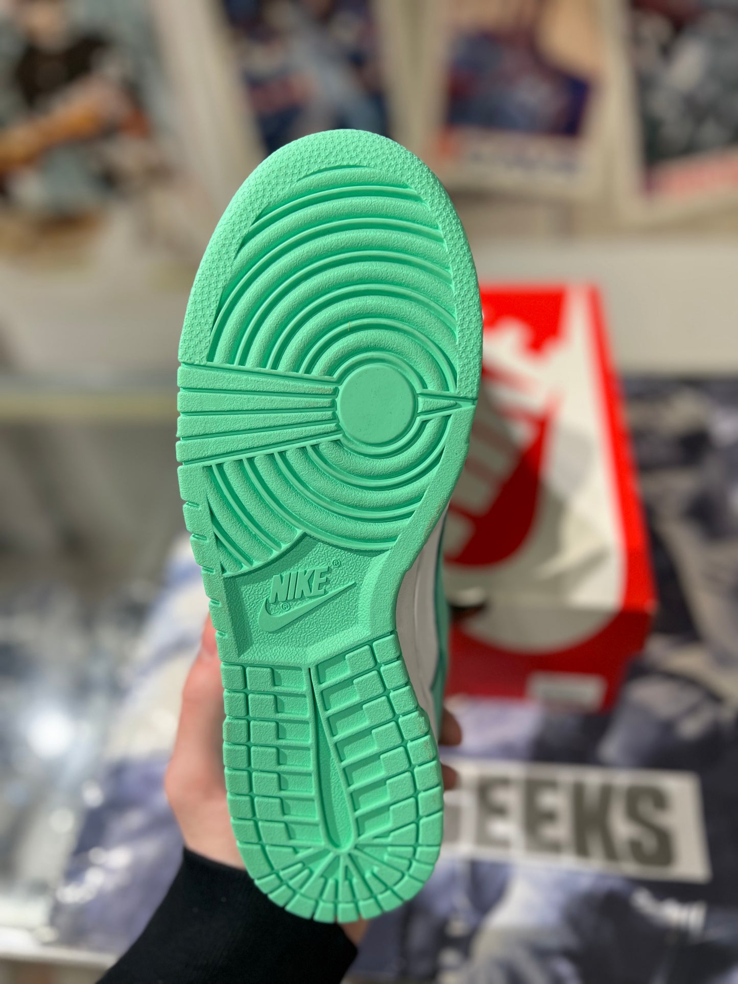 Nike Dunk Low Green Glow size 9 Women Shoes