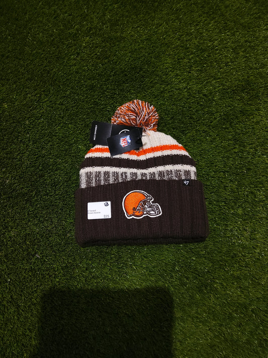 47 Brand Confetti Cleveland Browns Beanie