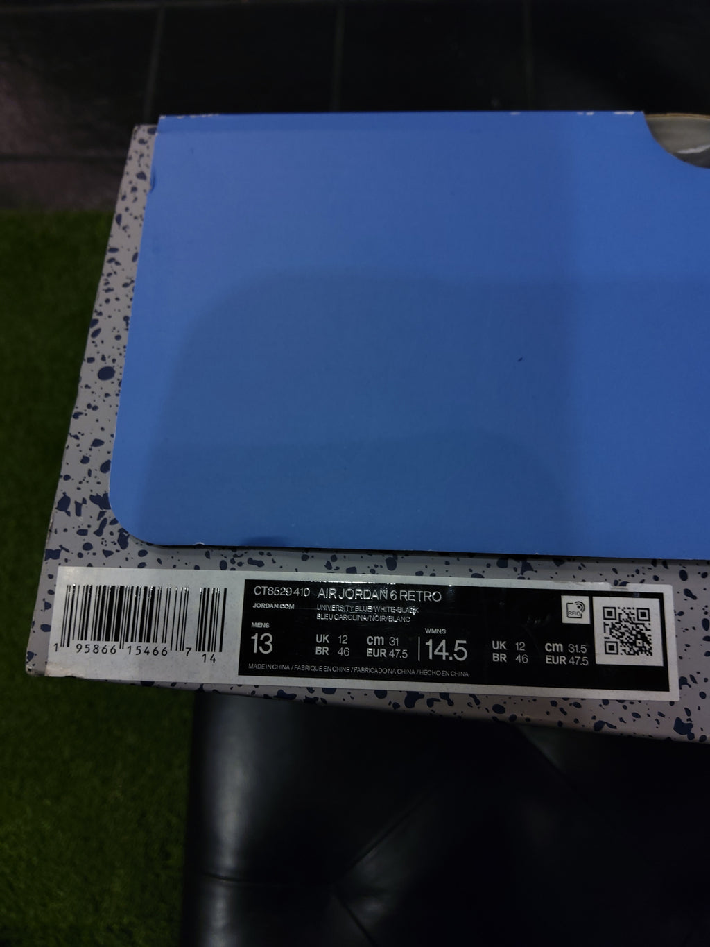 Mens Air Jordan 6 UNC Size 13 Shoes