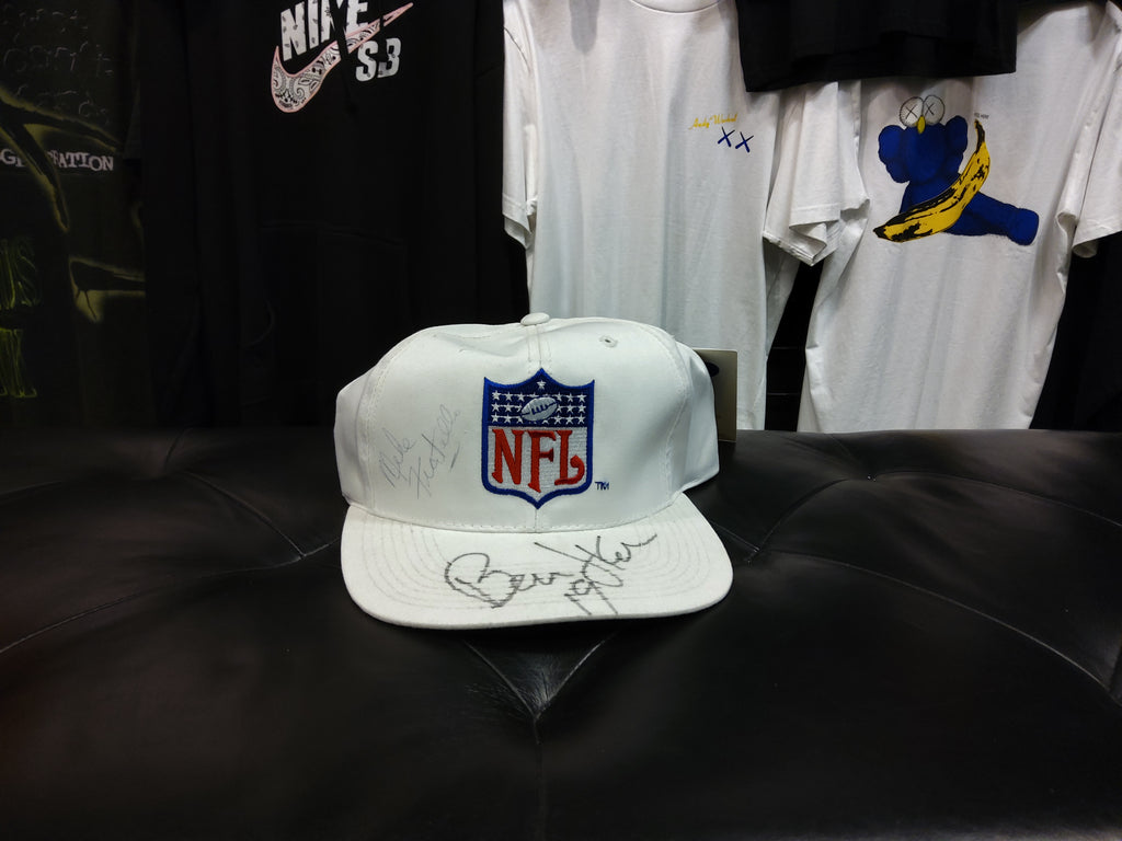 Bernie Kosar and Mike Fratello Signed Hat