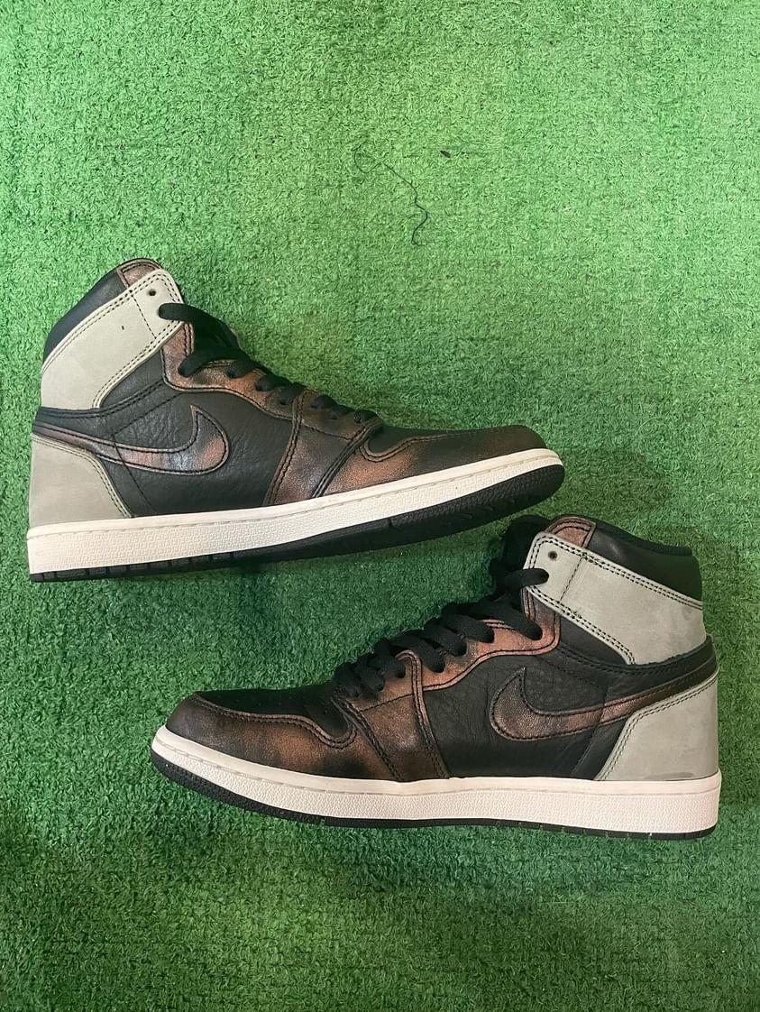 Nike Air Jordan 1 High Retro Patina Size 9.5 Men Shoes