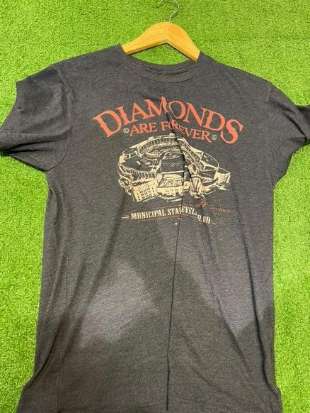 Vintage Cleveland Indians Diamonds T Shirt Size Large