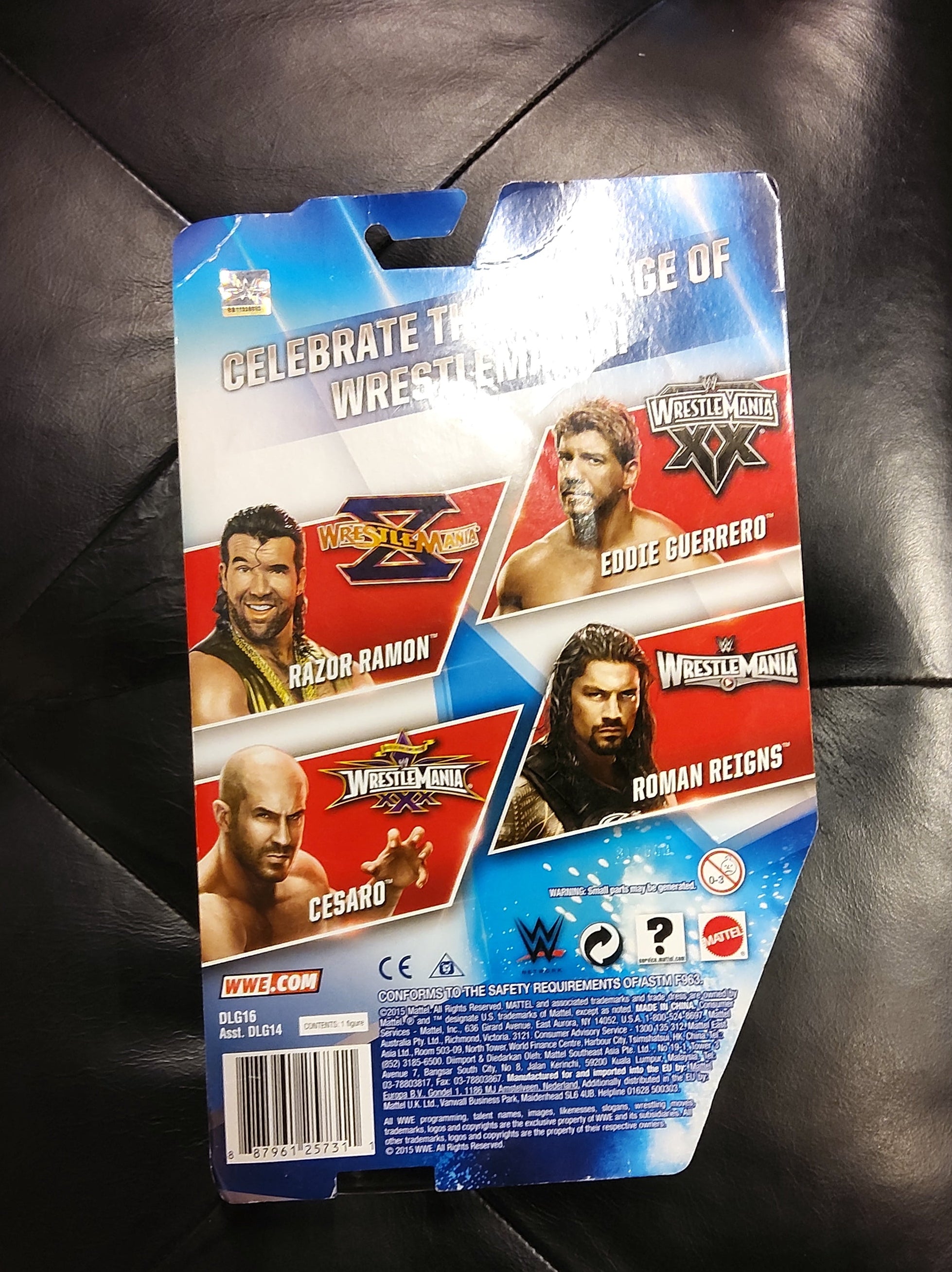 Mattel WWE Eddie Guerrero Action Figure Wrestlemania Edition