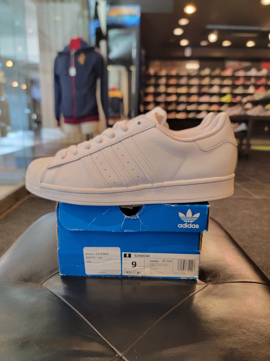 Adidas Superstar Triple White size 9