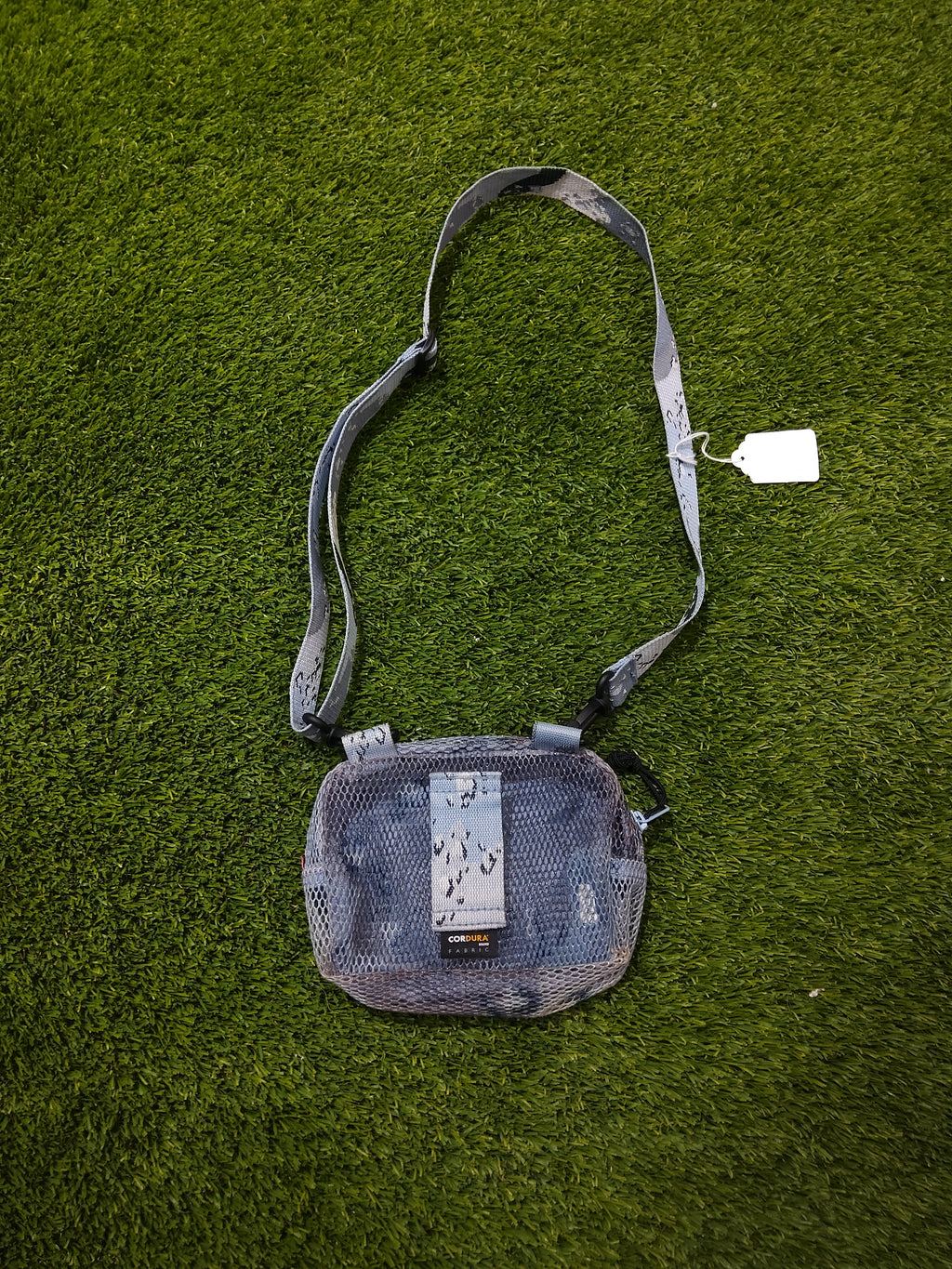 Supreme waist bag blue camo