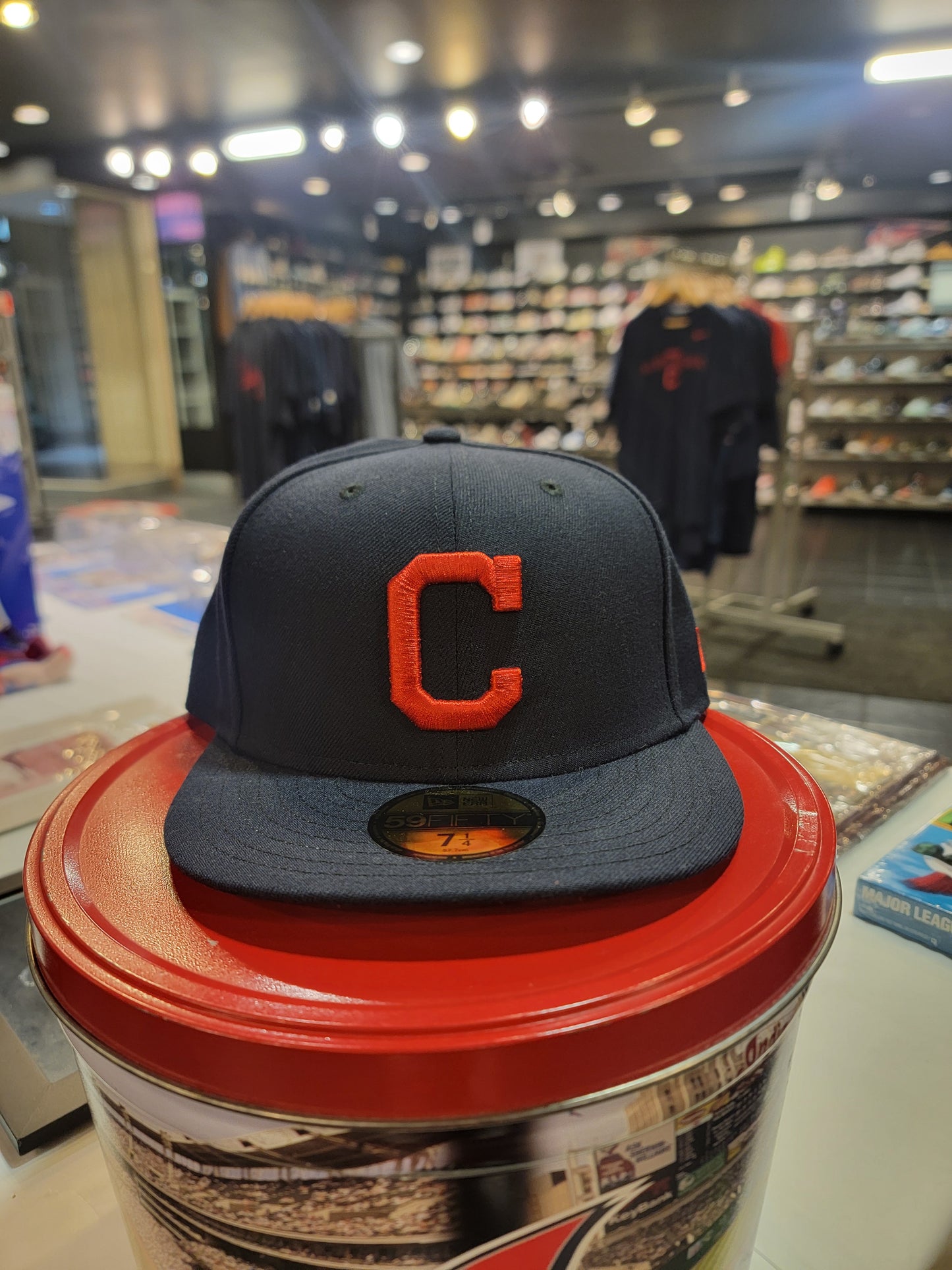 Vintage Cleveland Indians New Era Fitted Hat