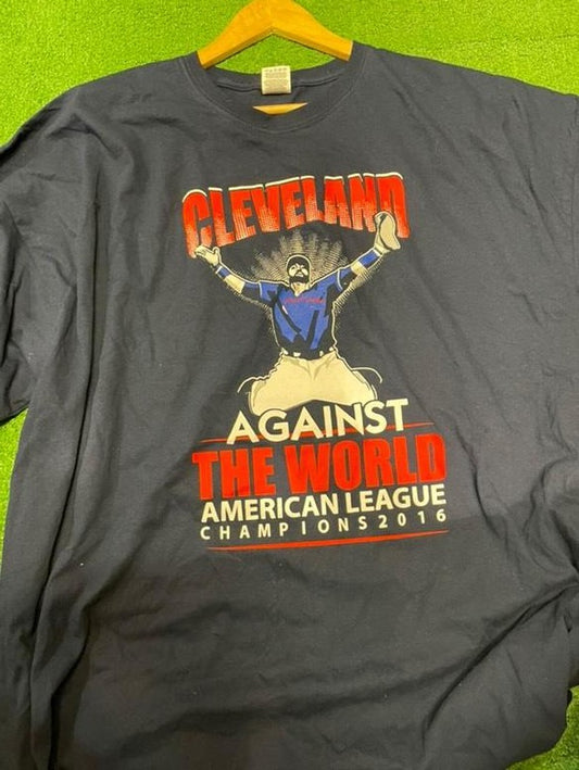 Vintage Cleveland Indians Cleveland Against the World Size 4XL